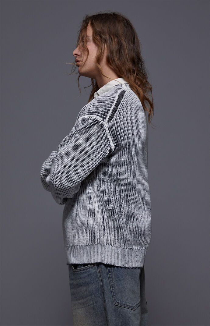 FIELD OF STUDY by Pacsun Sprayed Crew Neck Sweater