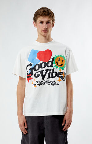 Good Vibes Puff Oversized T-Shirt image number 1