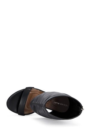 Women's Black Dumisani Wedge Sandals image number 4