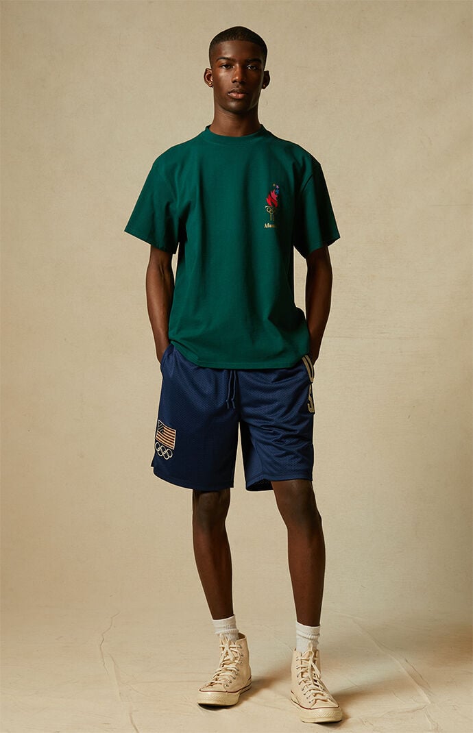 Olympics Team USA Mesh Basketball Shorts PacSun