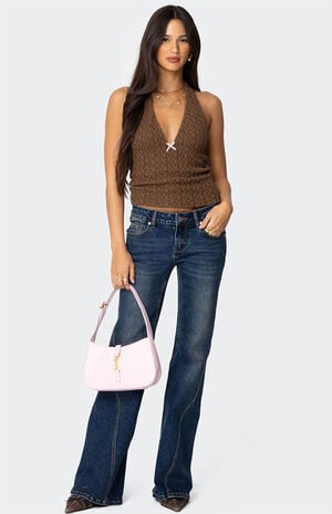 Willow Textured Halter Top image number 3