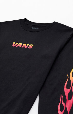 Kids Flame Thrower Long Sleeve T-Shirt image number 2
