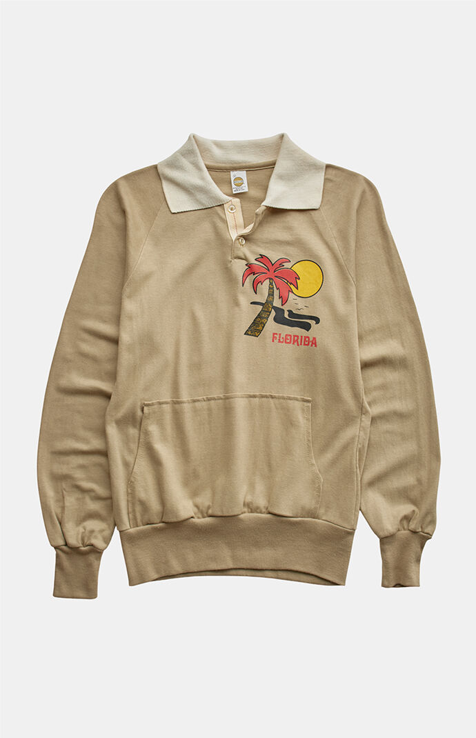 PS VINTAGE '80s Florida Polo Long Sleeve Sweatshirt