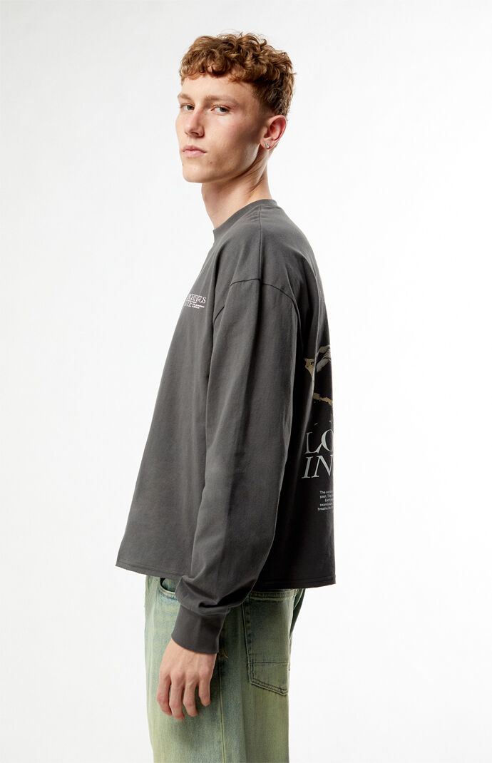 Pacsun Lost Archives Cropped Long Sleeve T-Shirt | PacSun