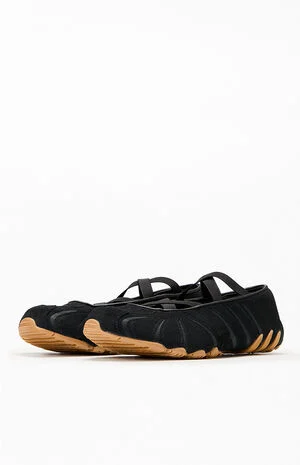 Women's Black Ghost Sprint Ballet Sneakers image number 2