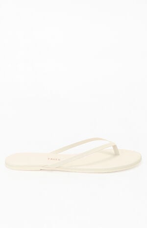 Women's Cream Solids Sandals image number 1