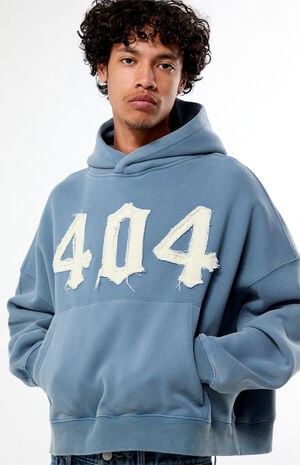 404 Raw Applique Cropped Hoodie image number 2