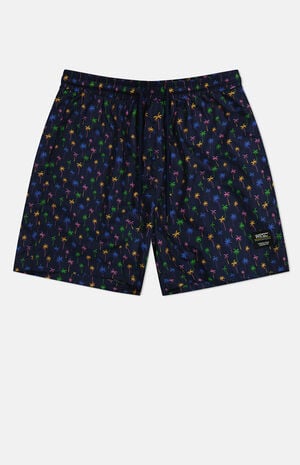 Zack Micro Palm AOP 5" Swim Trunks image number 1