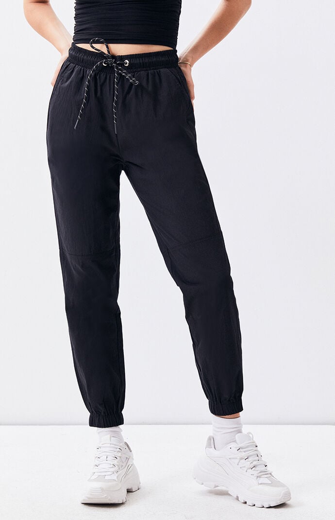 skinny windbreaker pants