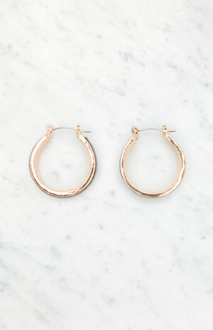 Leopard Hoop Earrings image number 1