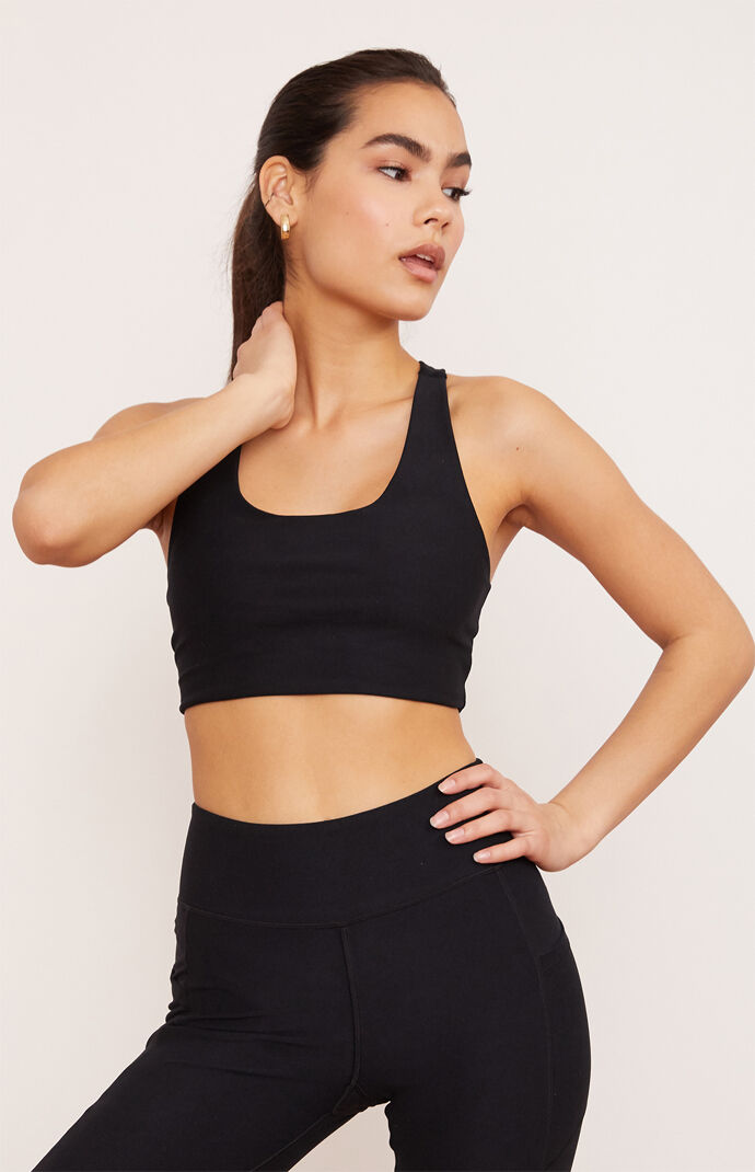 Eco Onyx Yoga Sports Bra