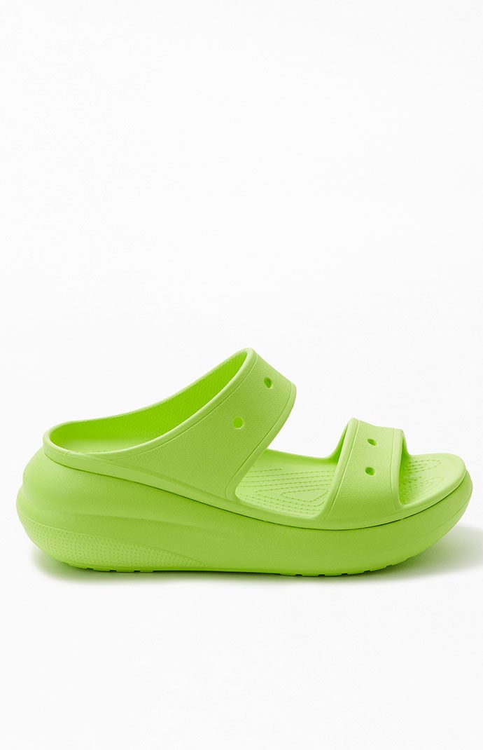 Crocs shop green sandals