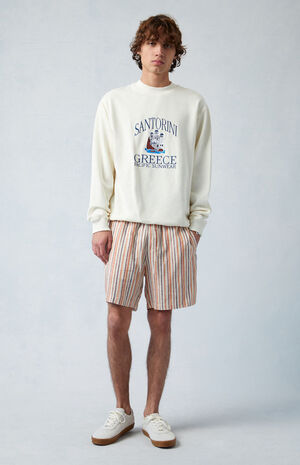 Russel Linen Volley Shorts Russel Linen Volley Shorts image number 4