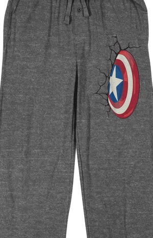 Marvel Comics Captain America Pajama Pants image number 2