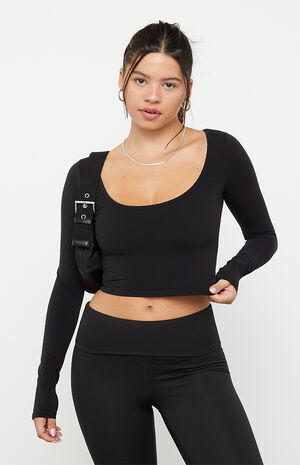 Active Christy Long Sleeve Crop Top image number 1