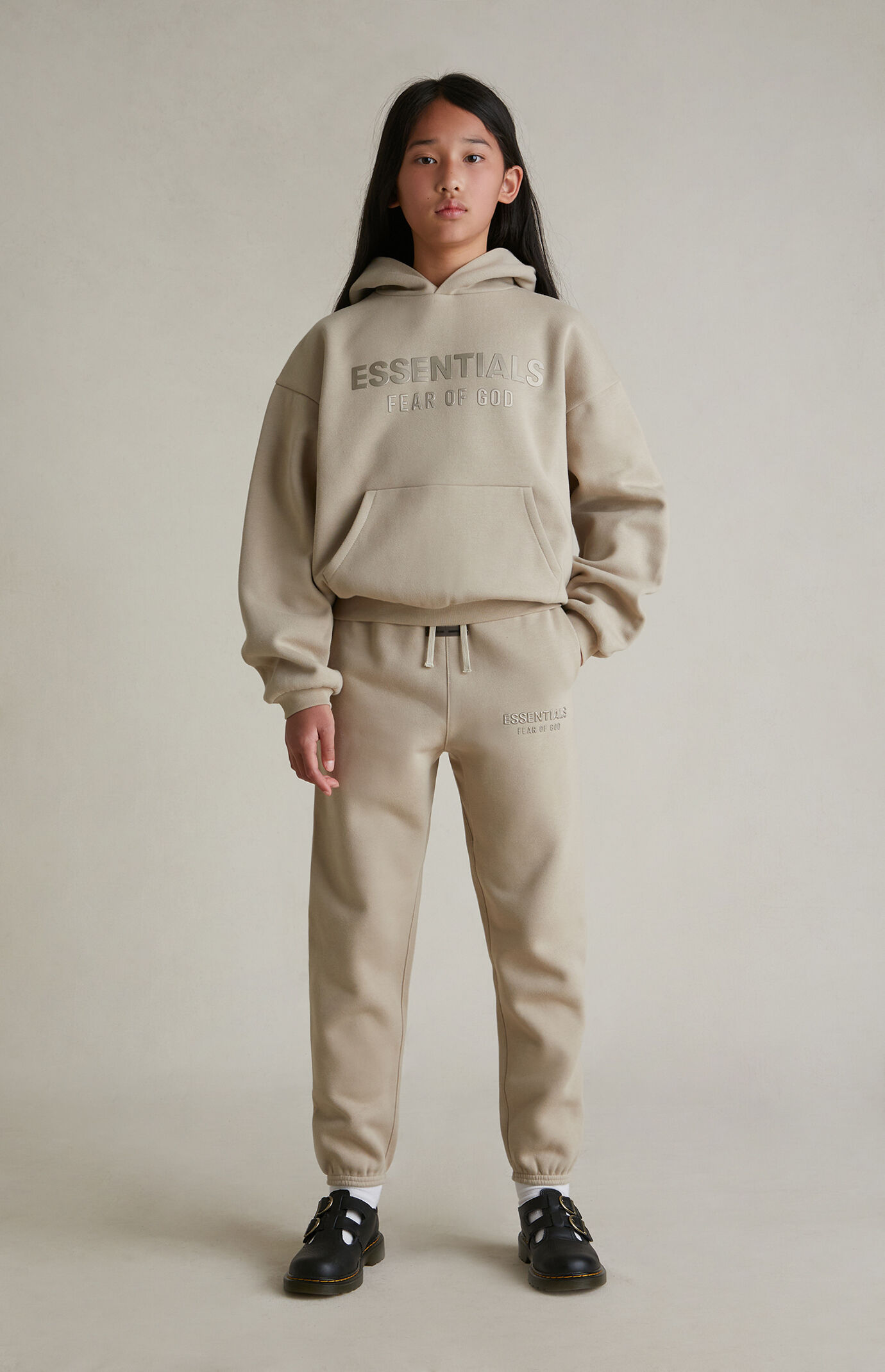 Fear of God Essentials Kids Timber Fleece Hoodie | PacSun