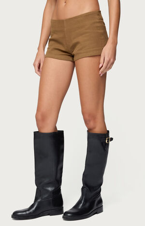 Dinah Denim Micro Shorts image number 2