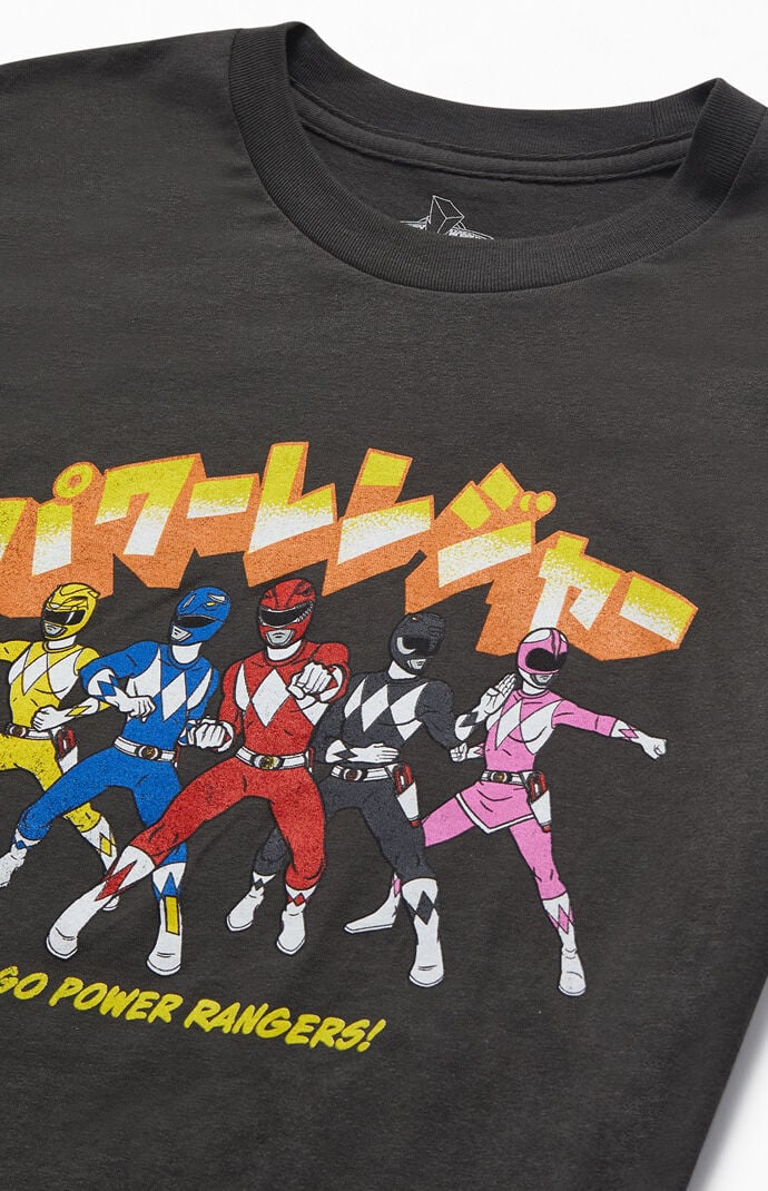 power rangers graphic tee