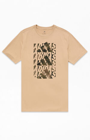 Kids Woodland Camo Stack T-Shirt image number 1