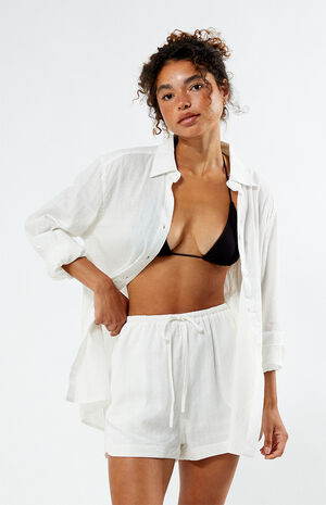 Textured Overswim Shorts image number 2