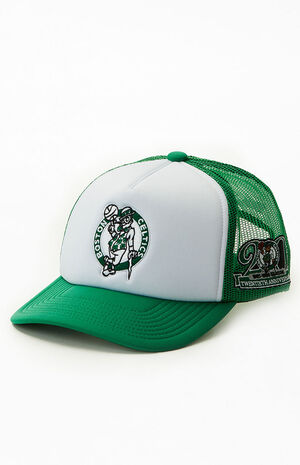 green celtics hat