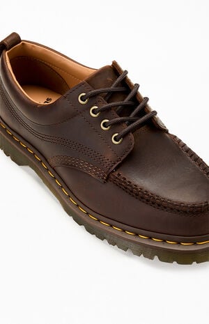 Lowell Dark Brown Crazy Horse Leather Loafers image number 6