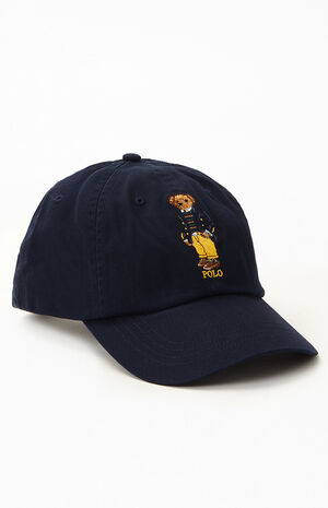 Preppy Bear Strapback Dad Hat Preppy Bear Strapback Dad Hat image number null