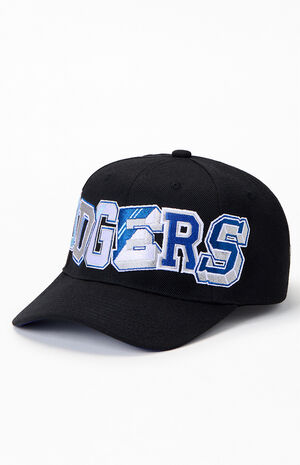 LA Dodgers Hyper Type Pro Snapback Hat image number 4