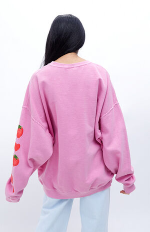 Strawberry Shortcake Love u0026 Berries Oversized Sweatshirt | PacSun
