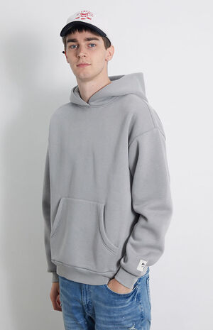 PacSun Gray Solid Hoodie | PacSun