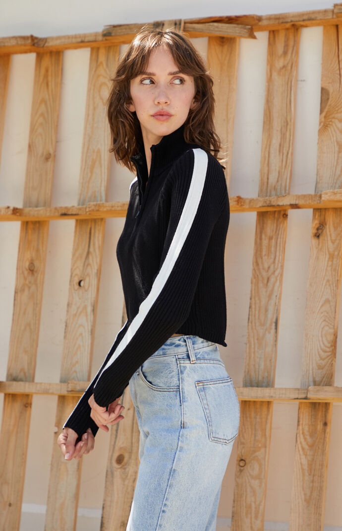 Hilary Half Zip Sweater