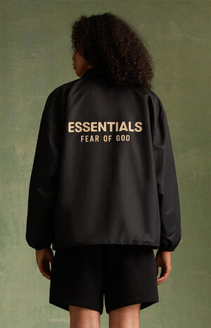 Jet Black Coach Jacket image number 3