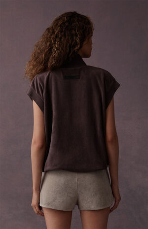 Women's Seal Terry Cloth Beach Shorts image number 4