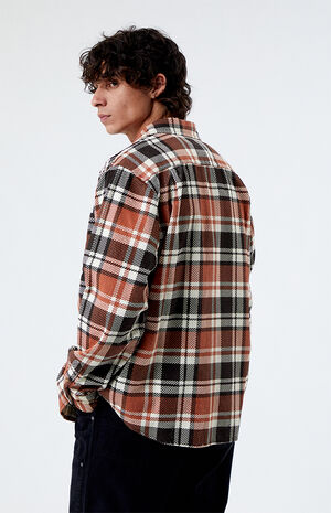 Benny Corduroy Woven Flannel Shirt image number 3