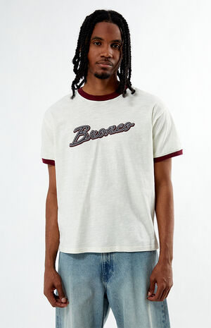Cream Ringer T-Shirt image number 2