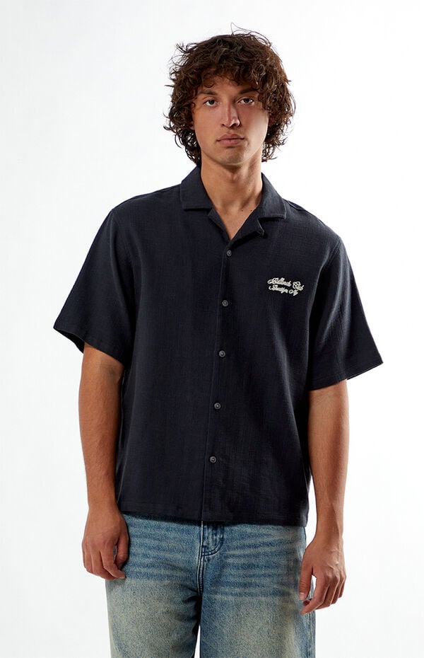 Pacsun Billiards Club Oversized Camp Shirt