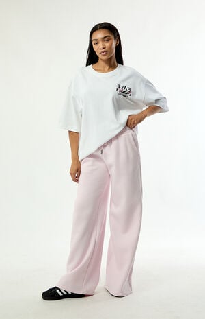 Floral Logo Skate Oversized T-Shirt image number 4