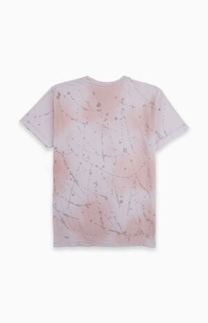 Chaos Pink Cloud Splatter T-Shirt image number 2