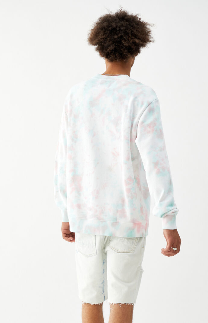 x FriendsWithYou Tie-Dyed Crew Neck Sweatshirt