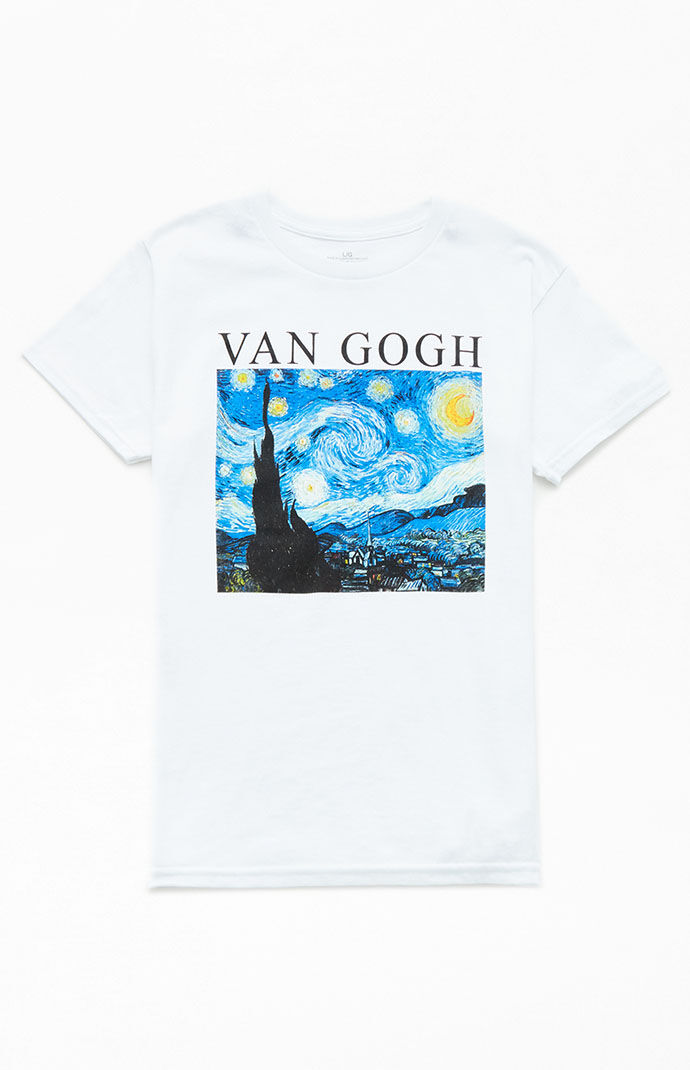 Pull and bear van gogh shirt on sale