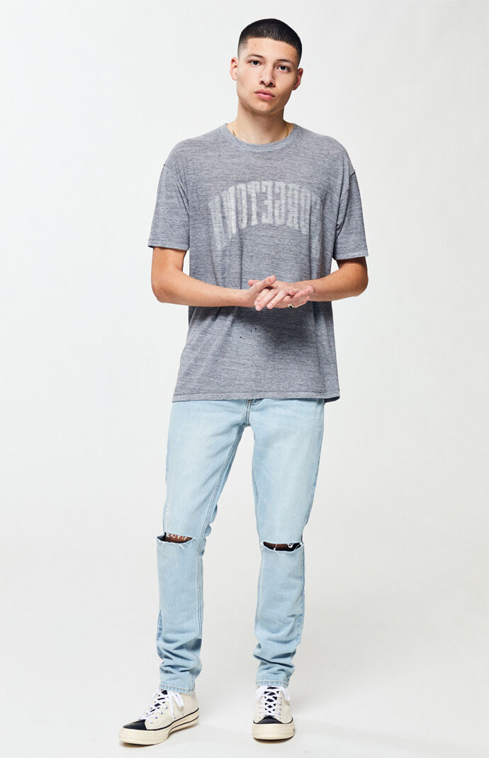 Light Ripped Skinny Jeans