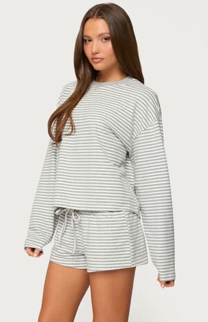 Jainee Striped Long Sleeve T-Shirt image number 2