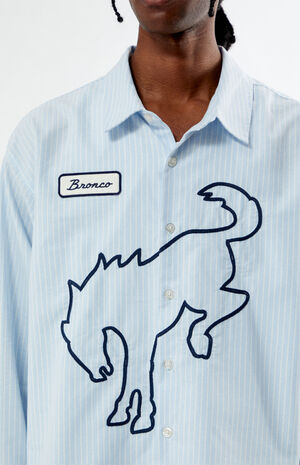 Bronco Long Sleeve Button Front Shirt image number 3