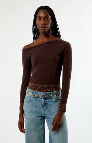 Clarity Off-The-Shoulder Sweater image number 2