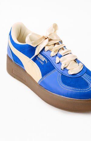 Women's Blue Palermo Elevata Sneakers image number 6
