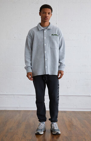 By PacSun Formula Sherpa Woven Shirt image number 4