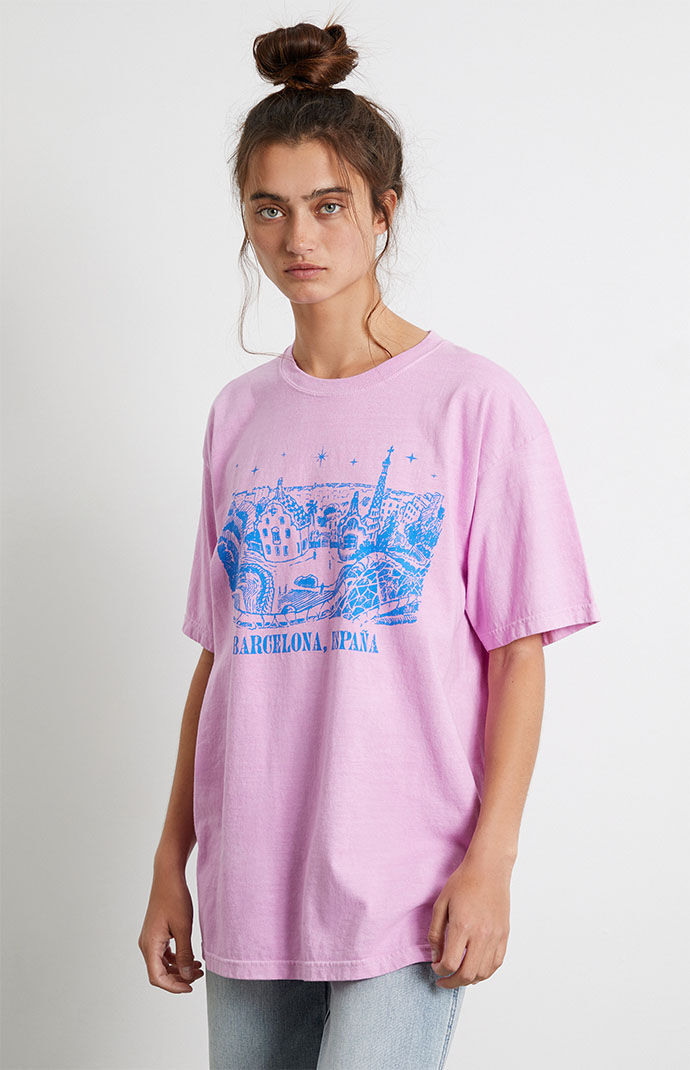 Pacsun store pink shirt