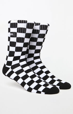 Vans Checkerboard Crew Socks | PacSun