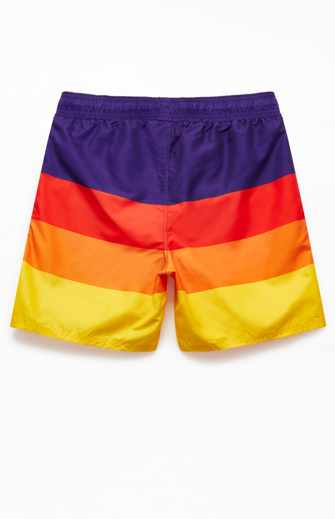 pac man swim trunks