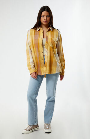 x Rose Machado Breeze Flannel Shirt image number 3